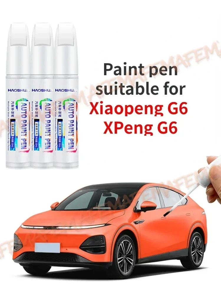 Paint Pen suitable For Xiaopeng G6 XPeng G6 paint pen white silver special G6 auto supplies modified  original car paint repair