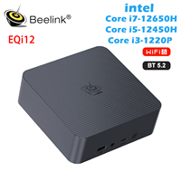 Beelink EQi12 Office Mini PC Intel Core 1220P i5-12450H i7-12650H RAM 24GB LPDDR5 500GB 1TB SSD Wifi6 BT5.2  Gaming Computer