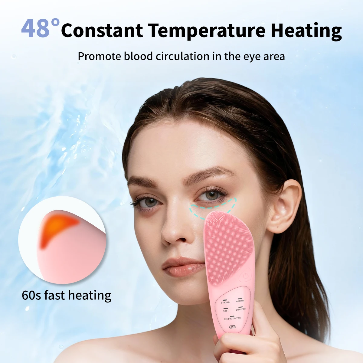 Dr.Yadent YDM05 فرشاة تنظيف الوجه الكهربائية تنظيف عميق الوجه منظف الوجه فرشاة تنظيف إزالة الرؤوس السوداء تبييض البشرة #6