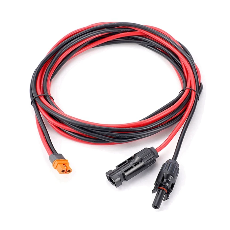 

AB33-Solar зарядный кабель XT60I-F адаптер 12AWG кабельный разъем удлинительный провод для солнечной панели генератора батарея питания
