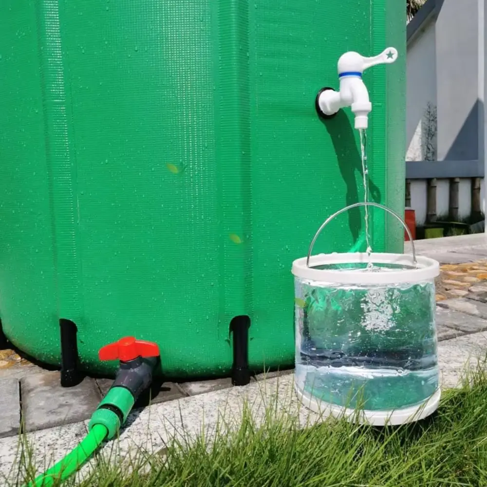 50-500L Collapsible Rain Barrel Waterproof Foldable Garden Water Storage Tank Durable Large Capacity Garden Water Catcher