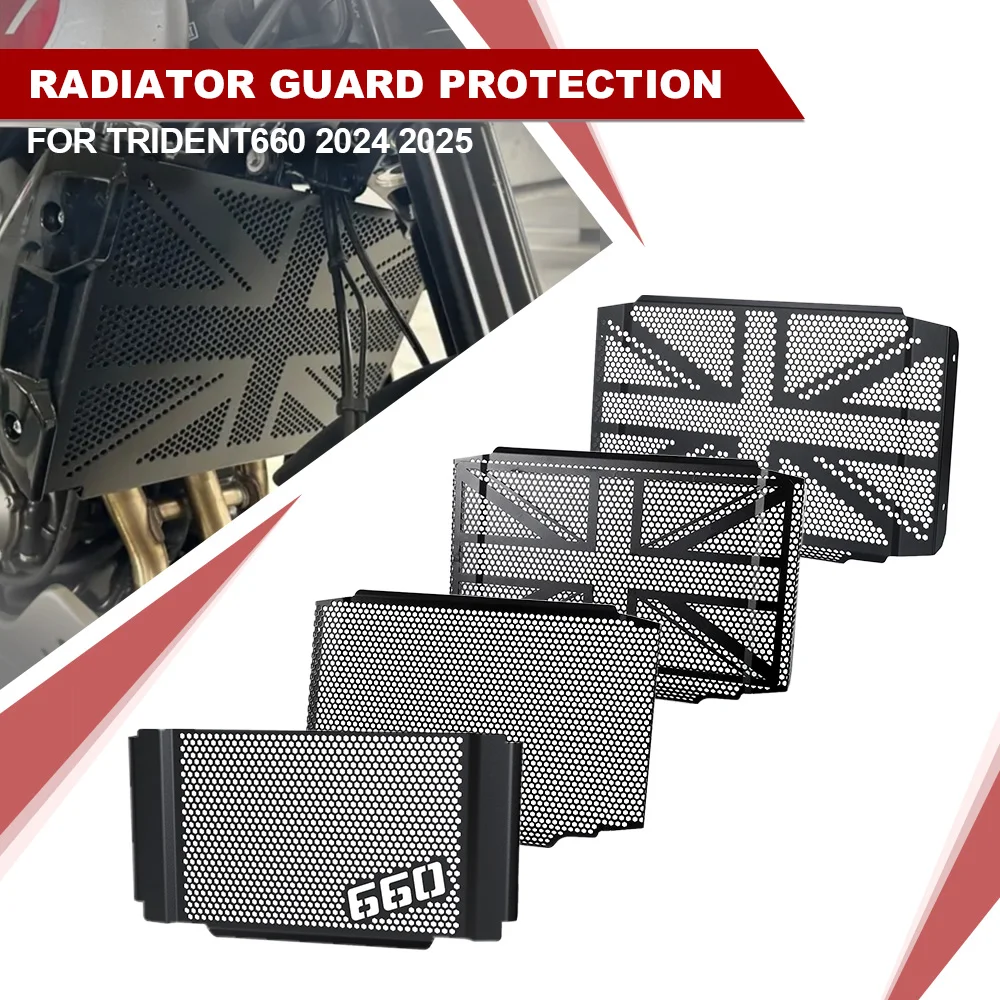 

For TRIDENT 660 2021 2022 2023 2024 Motorcycle Accessories Radiator Grille Guard Protector Grill Cover Protection Trident660