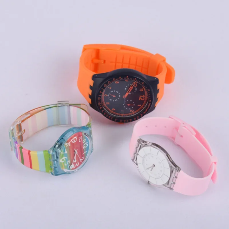 Watch Band for Swatch Strap Silicone Watch Band 17mm 19mm 20mm Rubber Strap16MM Waterproof Sports Bracelet Watch Accessories