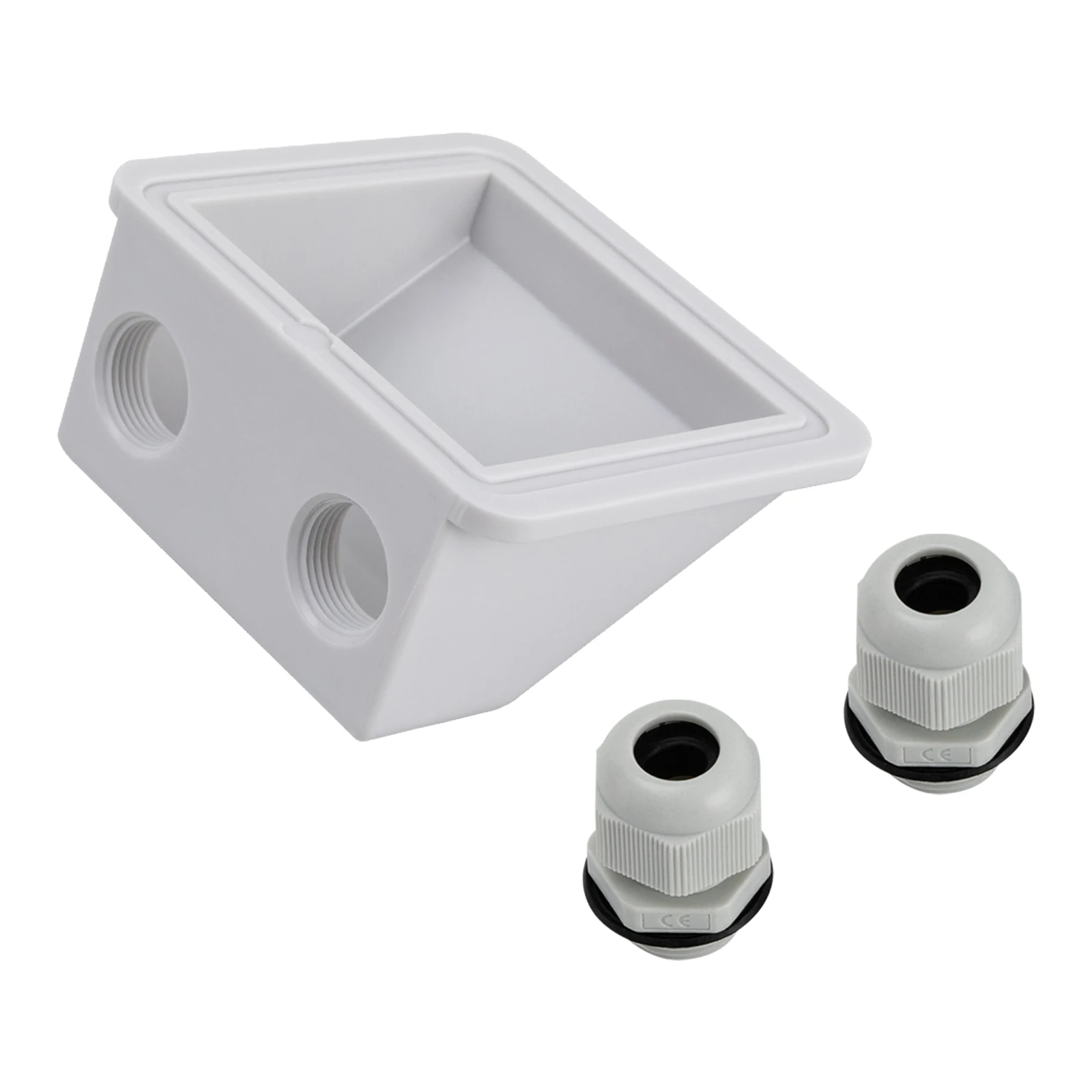 Abs Zonnepaneel Dubbele Kabel Toegangsklier Behuizing Rv Caravan Boot Camping