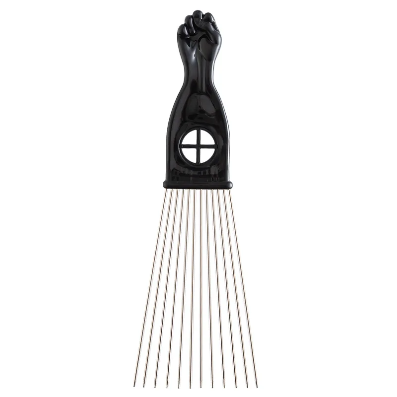 3Pcs S/M/L Steel Pin Hair Combs – Plastic Tail Comb for Slicked-Back, Pompadour & Salon Styling Tools