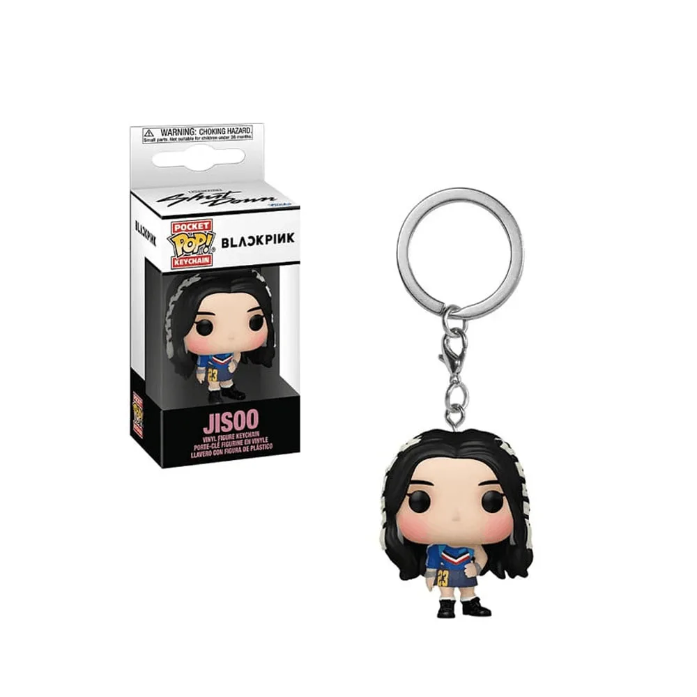 جديد Funko Pop الأسود-الوردي المفاتيح روز Jisoo Lisa Jennie الفينيل عمل الشكل لعبة البوب جيب سلاسل المفاتيح اللعب هدايا لمحبي الأطفال
