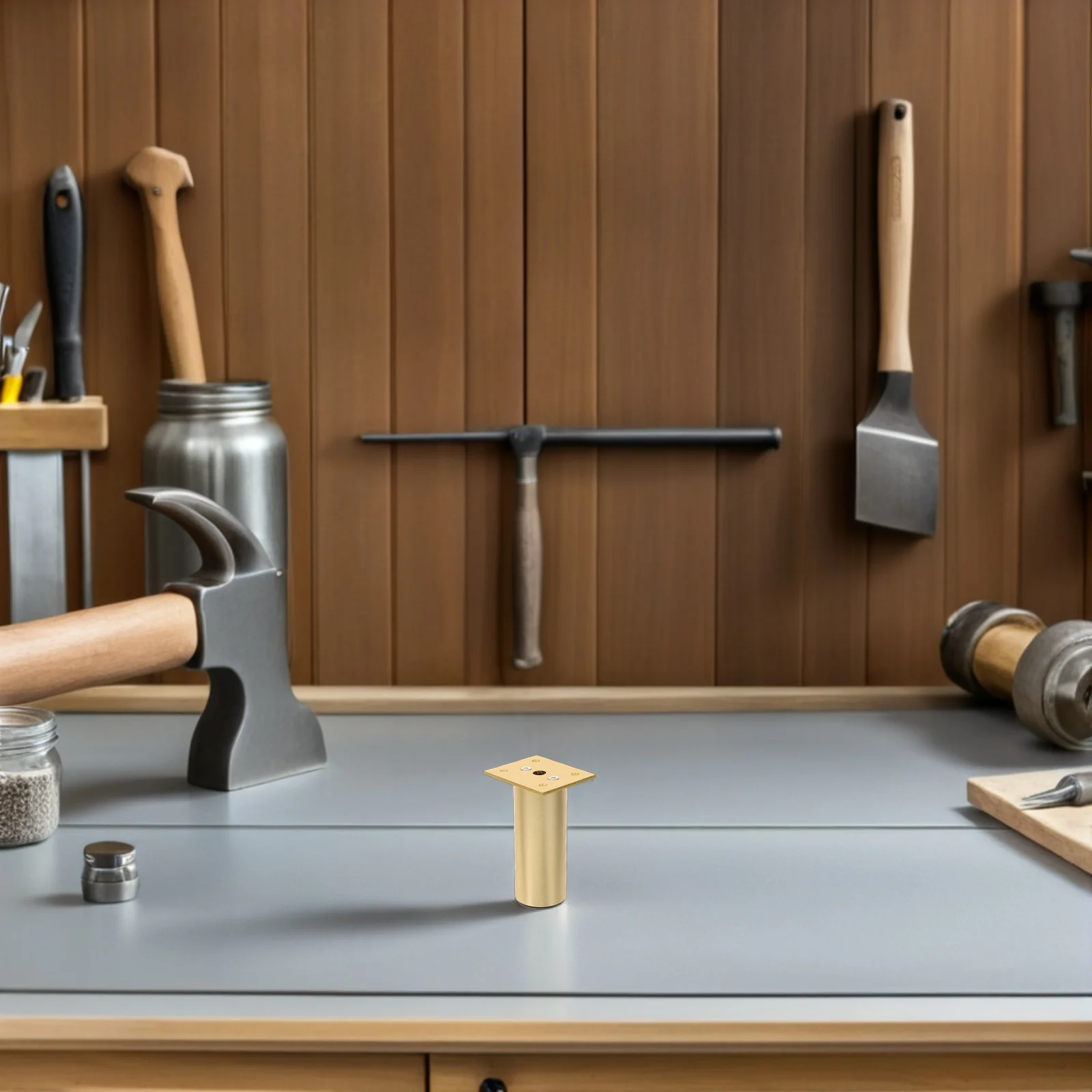 Pernas ajustáveis para móveis, 4 unidades, liga de alumínio, pés de substituição para sofá, cama, mesa, armário, cadeira, redondo, suporte diy, resistente