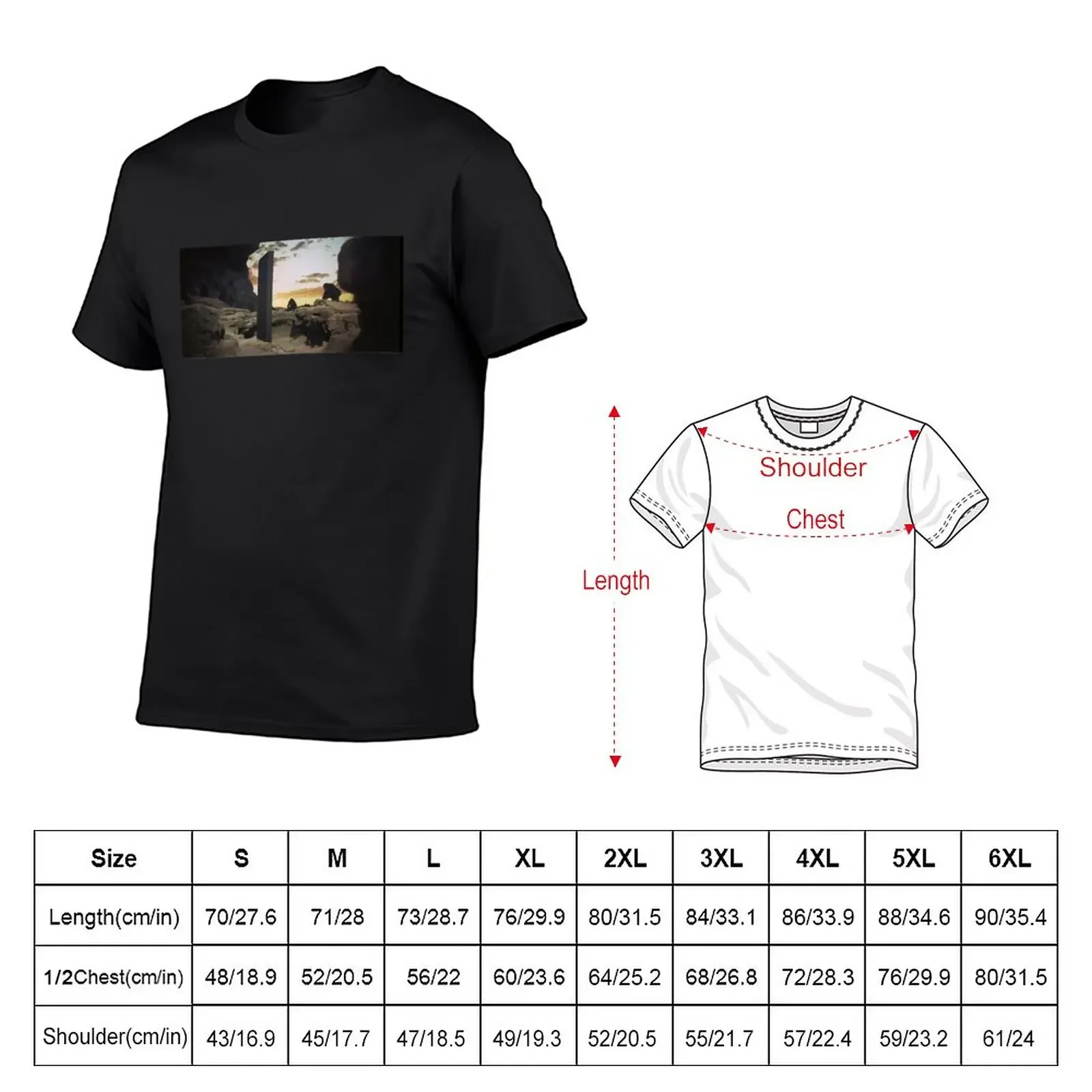 Monolith Desert - Famous 2001 Scene Design T-Shirt sublime summer clothes graphics mens clothing