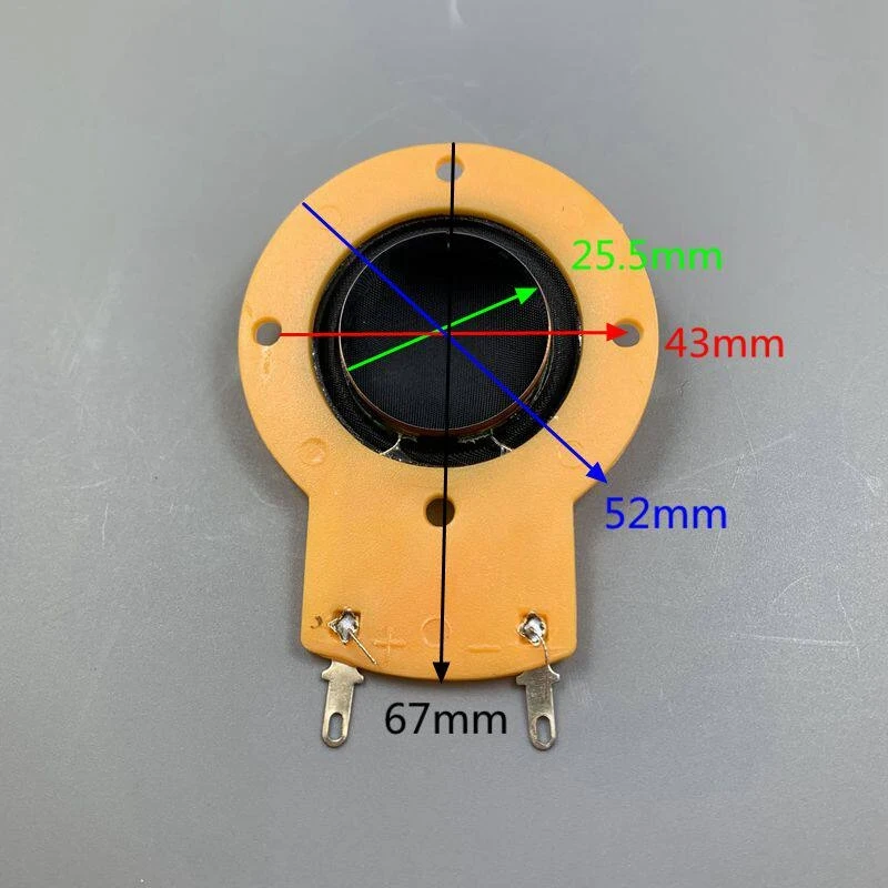 Suitable for Feilo Horn Tweeter Voice Coil, 25.5 Core, Silk Diaphragm, Speaker Repair Parts