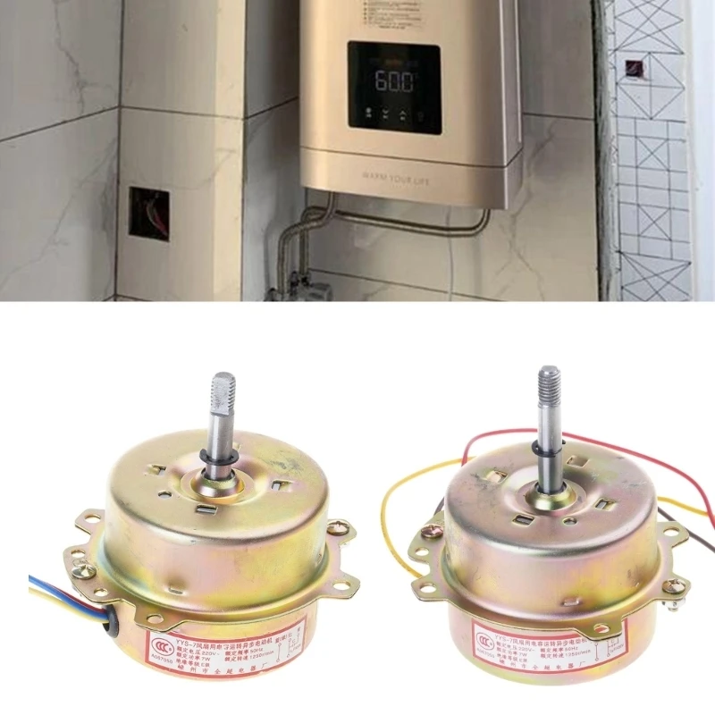 M7DF High Performances Inline Duct Fan Motor Quiet Operation Fan Motor Ventilation Fan Motor for Improving Air Quality