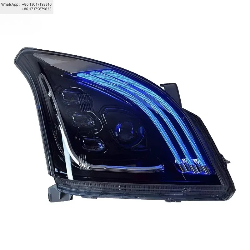 For New Head Lamp Assembly Front Light Prado FJ 120 Head Light 2003-2009 for Toyota Land Cruiser Prado，One Side