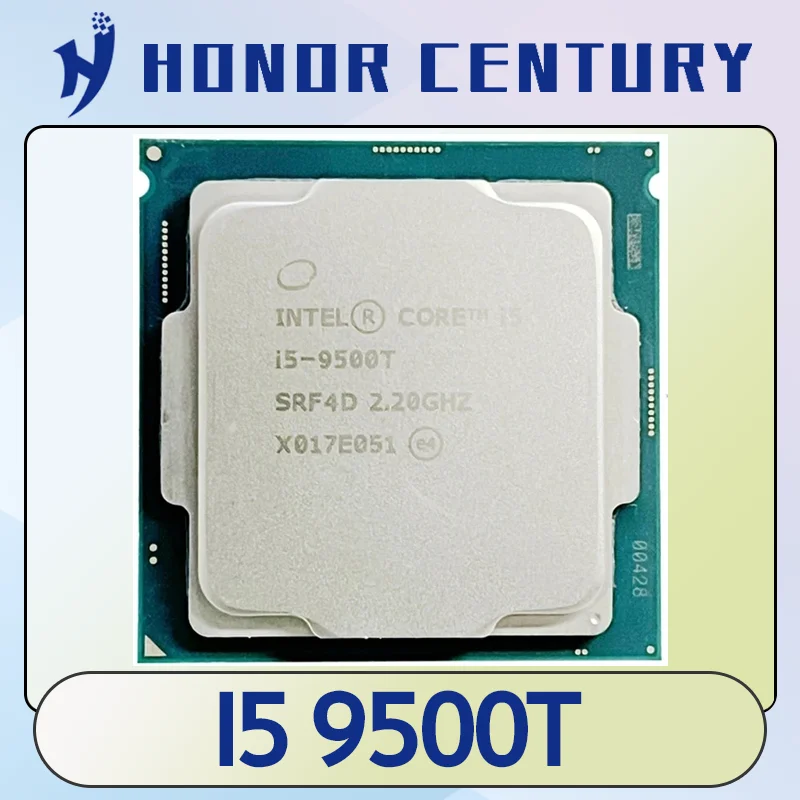 

Core i5 9500T 2.2GHz six-core Six-threaded LGA 1151 CPU 35W 9M processor