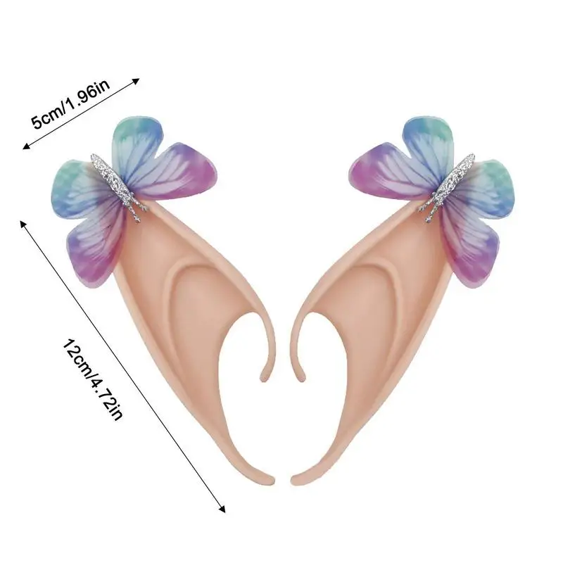 Orelhas de elfos para meninas e mulheres, dicas fofas e suaves, roupas de festa anime, acessórios infantis, orelhas de elfos