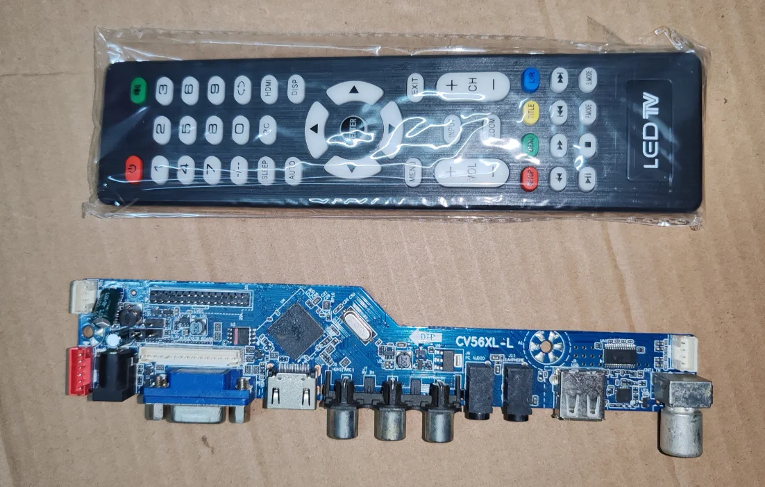 

CV56XL-L CV110-AL LED TV motherboard, tested, physical photo for HDMI USB 1AV VGA