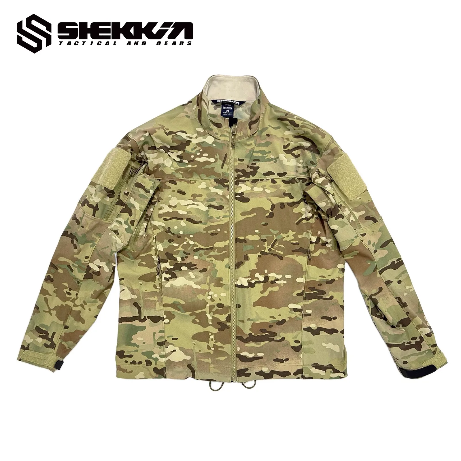 

Боевая куртка Shekkingears Orange Peel Soft Shell для охоты