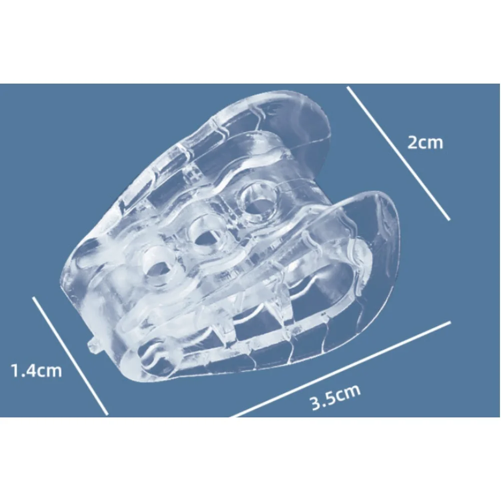SEBS فاصل أصابع القدم شفافة تو التداخل فاصل للإبهام أروح/Bigfoot تقويم العظام الورم مصحح استبدال الملحقات