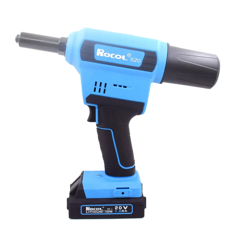 

1/4" 20V Inch Nail Gun Electric Rivet Gun Automatic Blind Rivet Liu Ding Rivet Latin Gun Lithium Battery Cordless