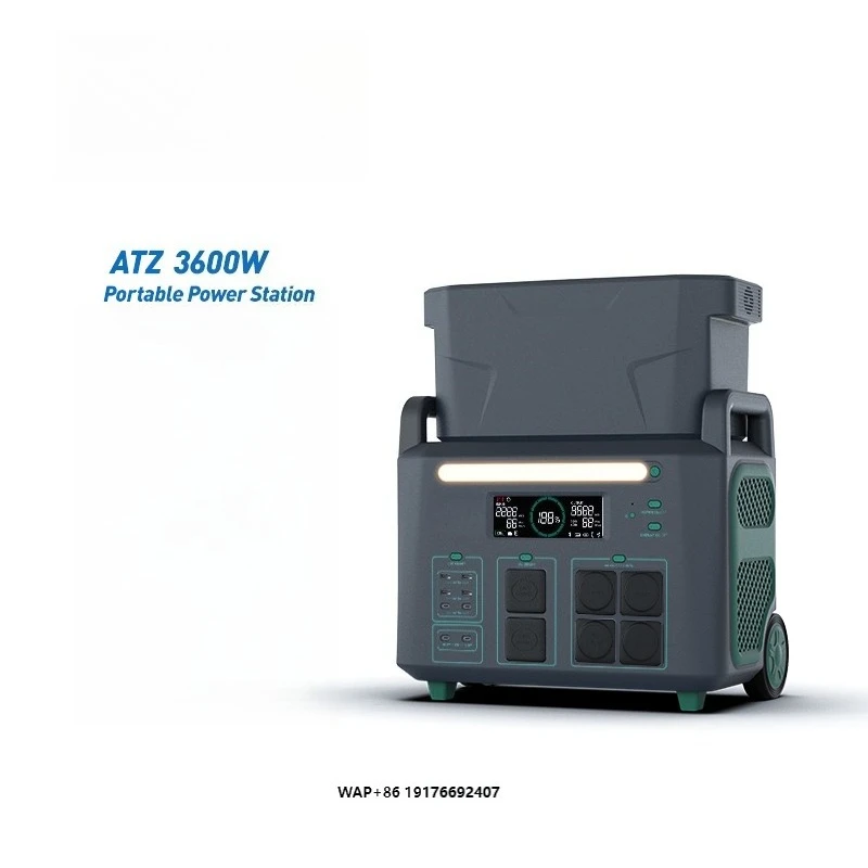 

Epever EU Stock 3600W 2048Wh Portable Solar Energy System Home Bank Camping Emergency Generator RV Port Flashlight Power Station