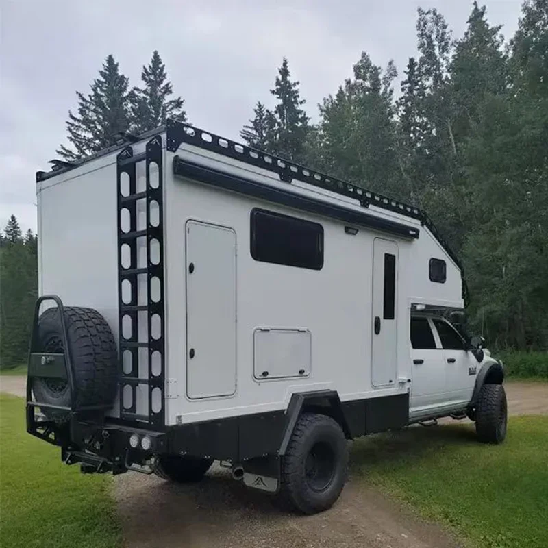 2026 Truck Camper for Pick up Stainless Steel Camper Trailers caravan with Bunks Camper Trailer Rv Factory Custom