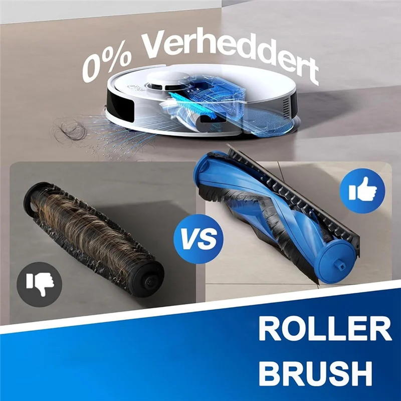 TCF-13Pcs For ECOVACS DEEBOT N20 Plus /N20 /N20 PRO Plus  Vacuum Cleaner Replacement Parts   Roller Side Brush Filter Mop Cloth