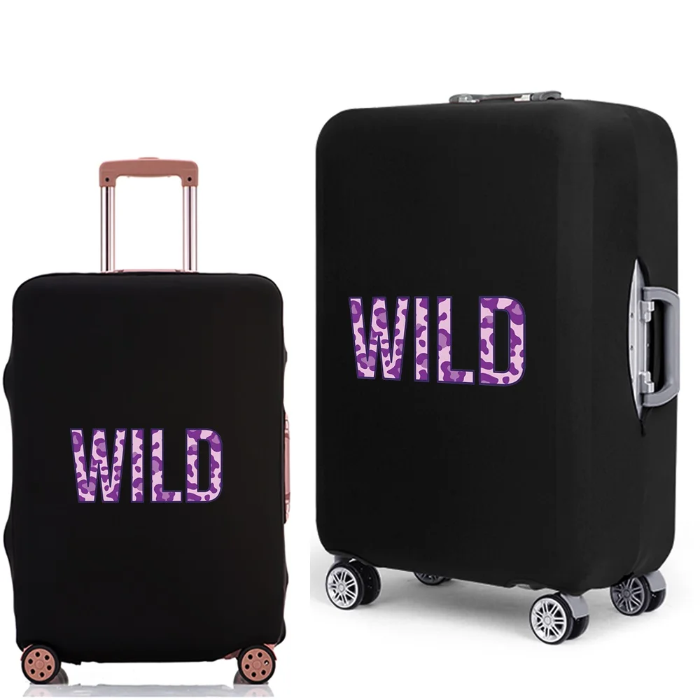 Dikker Bagage Case Koffer Beschermhoes Nieuwe Wilde Patroon Reizen Elastische Bagage Stofkap Breng 18-28 Inch Koffer case