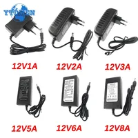 AC To DC 5V 12V 24V Power Supply Adapter 1A 2A 3A 5A 6A 8A 10A Power Adapter 220V To 12V Universal Charger for LED Driver EU US