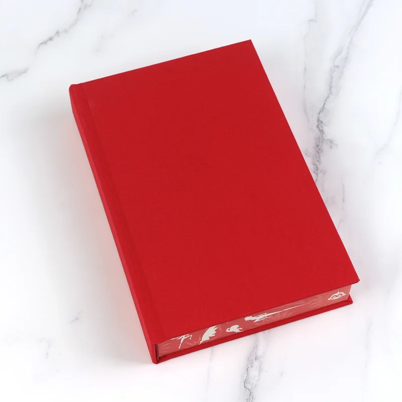 Custom. luxury Hardcover-Bindung Custom Fiction Roman Buchdruck service mit Folien sprüh kanten