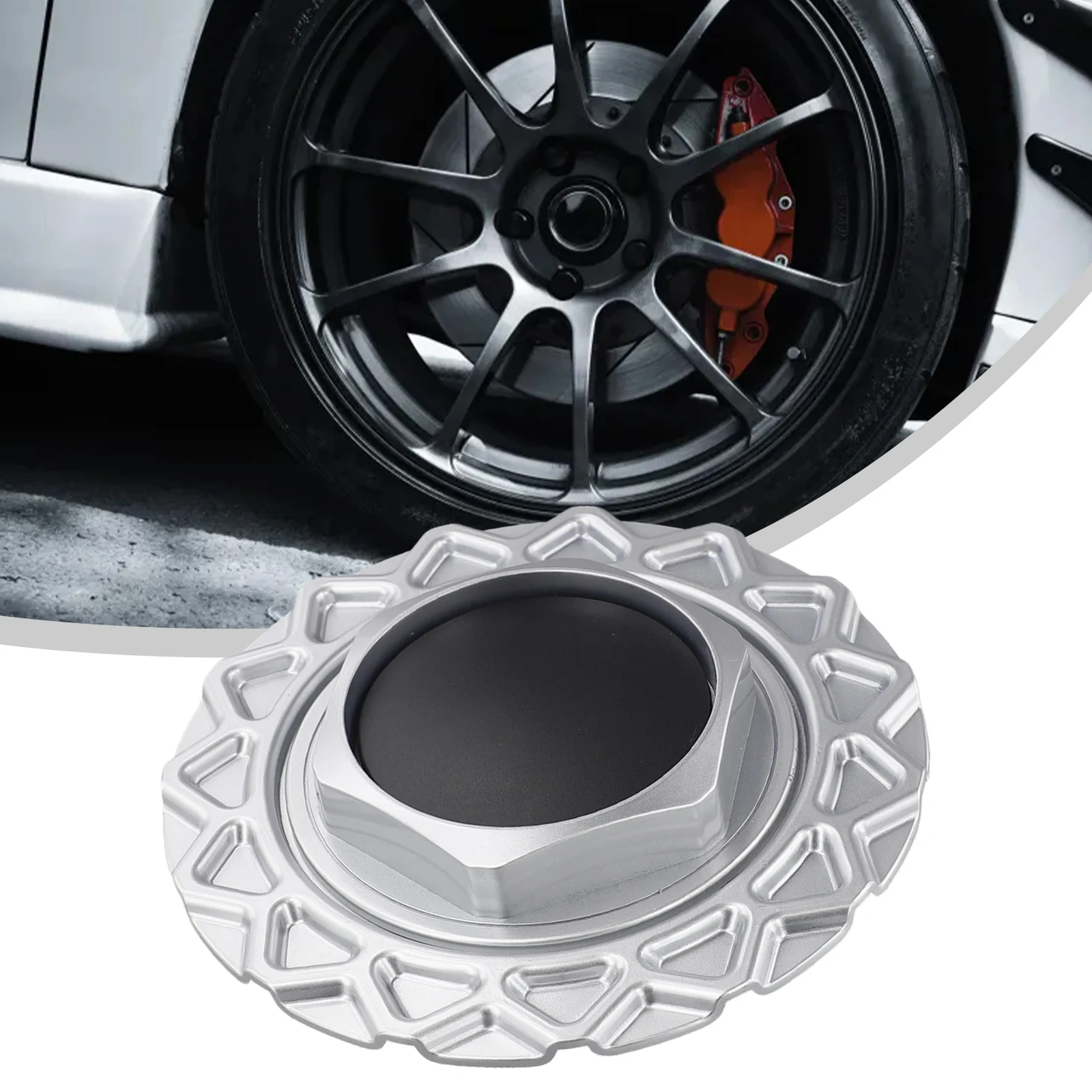 For Miata For MX5 For RX7 Wheel Center Cover ABS Plastic Material Easy Installation Suitable For 1989 1991 Models