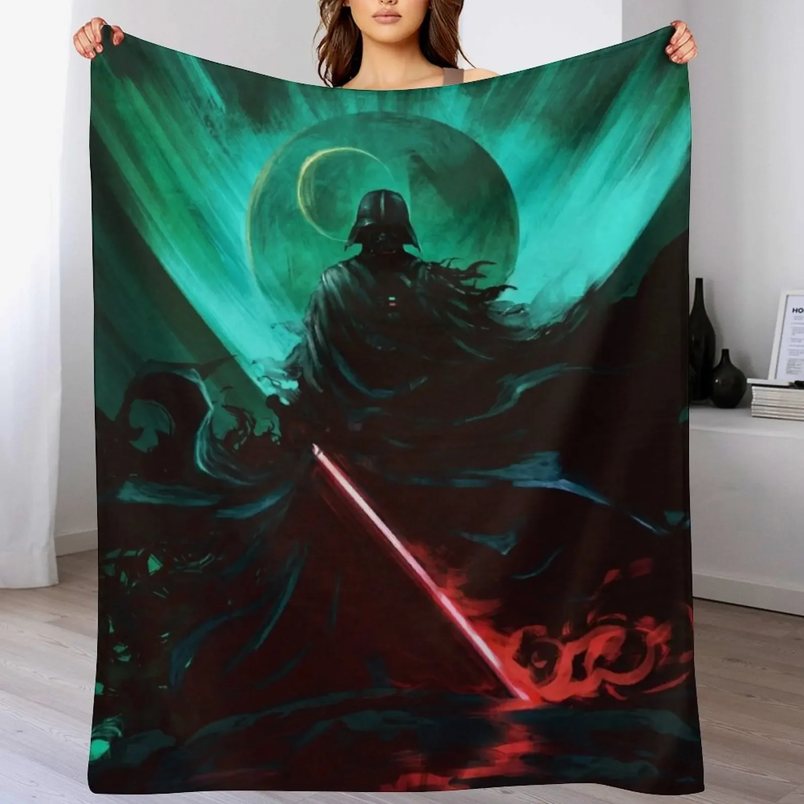 

The dark lord Throw Blanket for sofa anime Luxury Designer Soft Plush Plaid Blankets