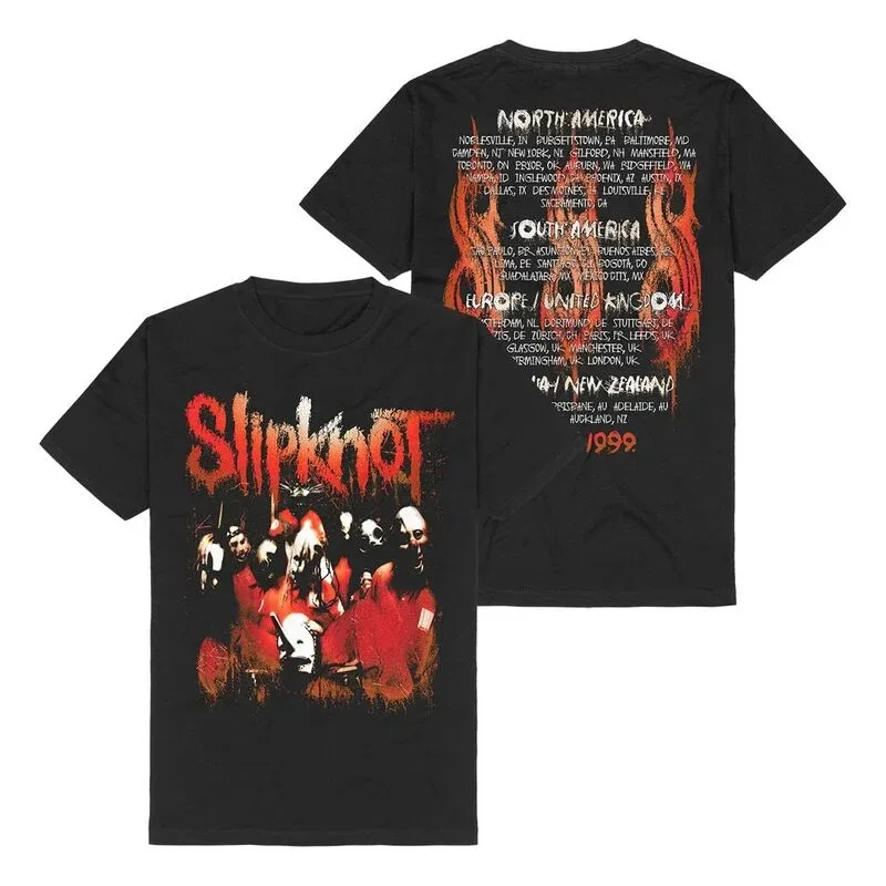 

25th Anniversary Tour _ Slipknot T-Shirt High-end Luxury Is for Both Men and Women Top Y2k 2026 Summer