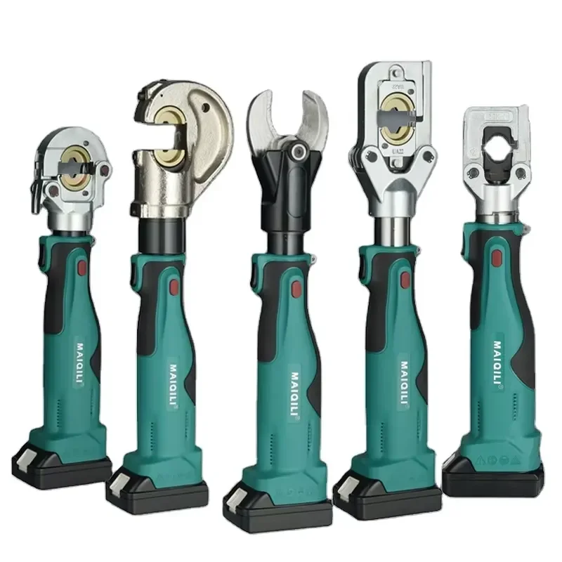 Electric Hydraulic Crimping Tool Manual Portable Wireless Crimper Hard Box Carbon Steel