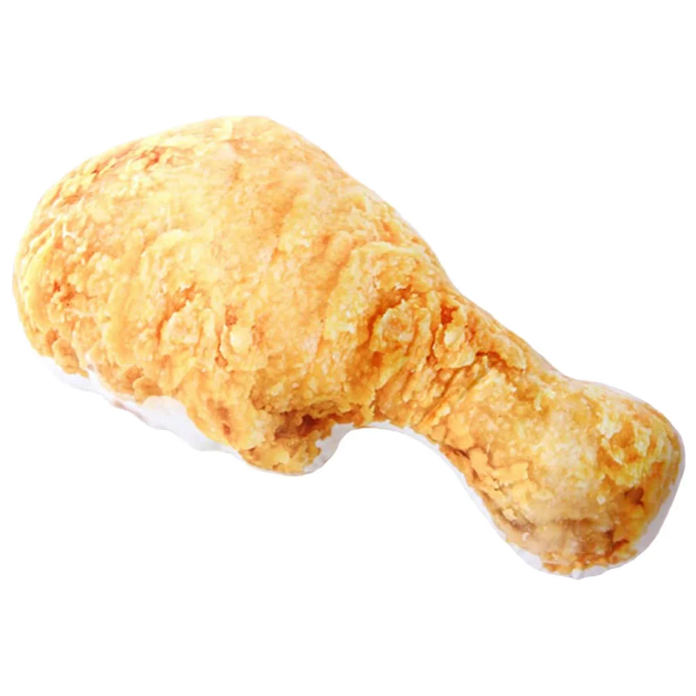 

Fried Chicken Leg Pillow Pillows for Couch Throw Lumbar Girls Toy Pp Cotton Drumstick Thigh Child Back Cushions