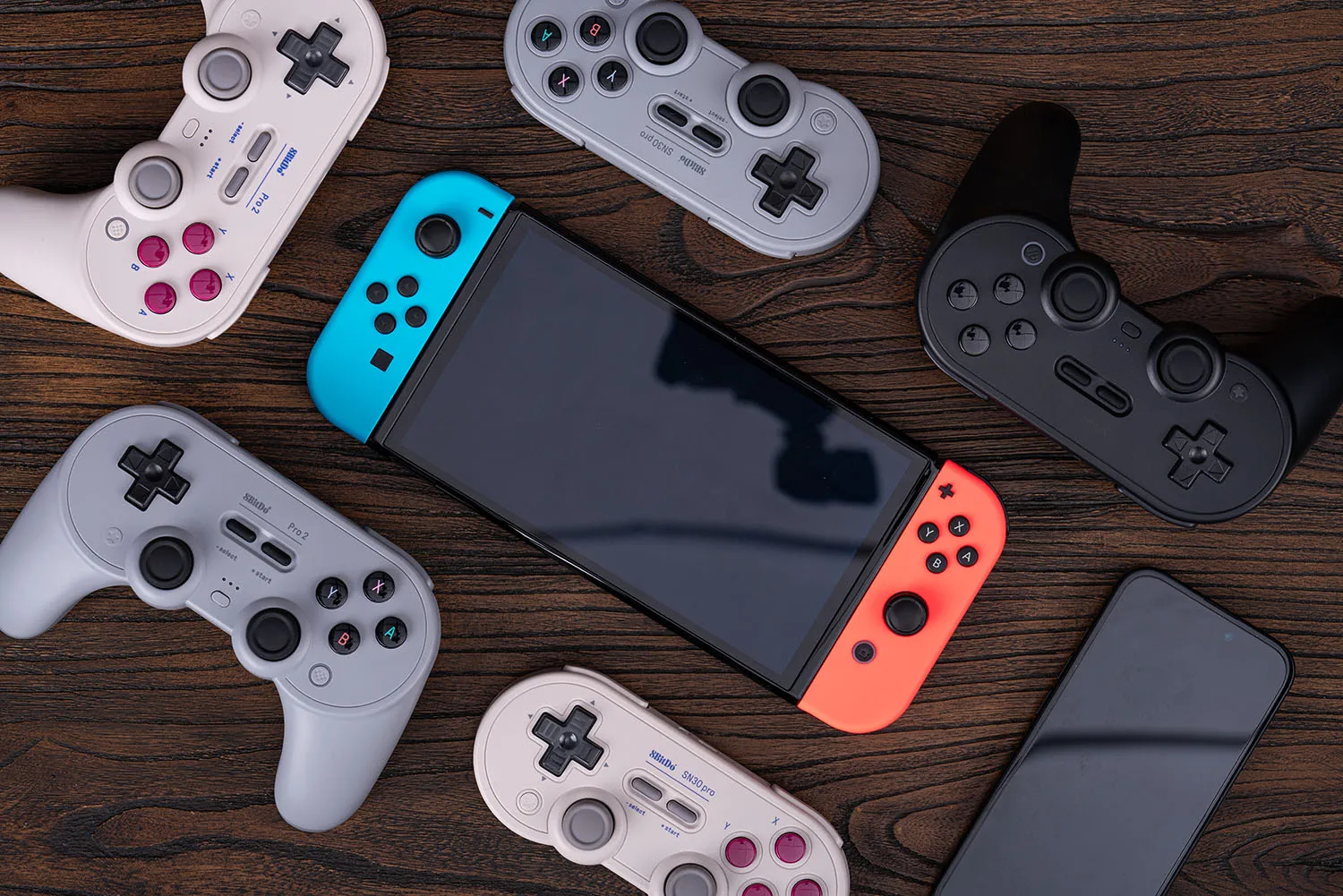 8Bitdo Pro 2 SN30 Pro+ SN30 Pro SF30 Pro Bluetooth Wireless Gamepad Controller for Windows Android macOS Nintendo Switch Steam