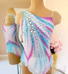 Artistic Leotard,Skate Jumpsuit, Gymnastics Leotard,Custom Style, Custom Size