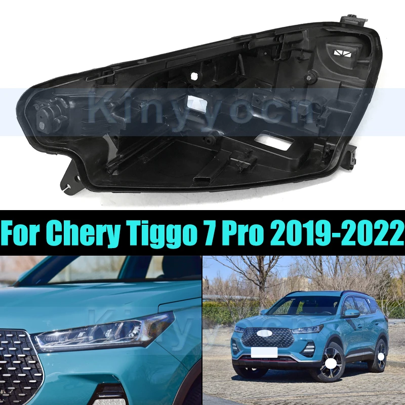 

Front Headlight Base Cover For Chery Tiggo 7 Pro 2019-2022 Light Back Headlamp Back Housing Bottom Protection Shell