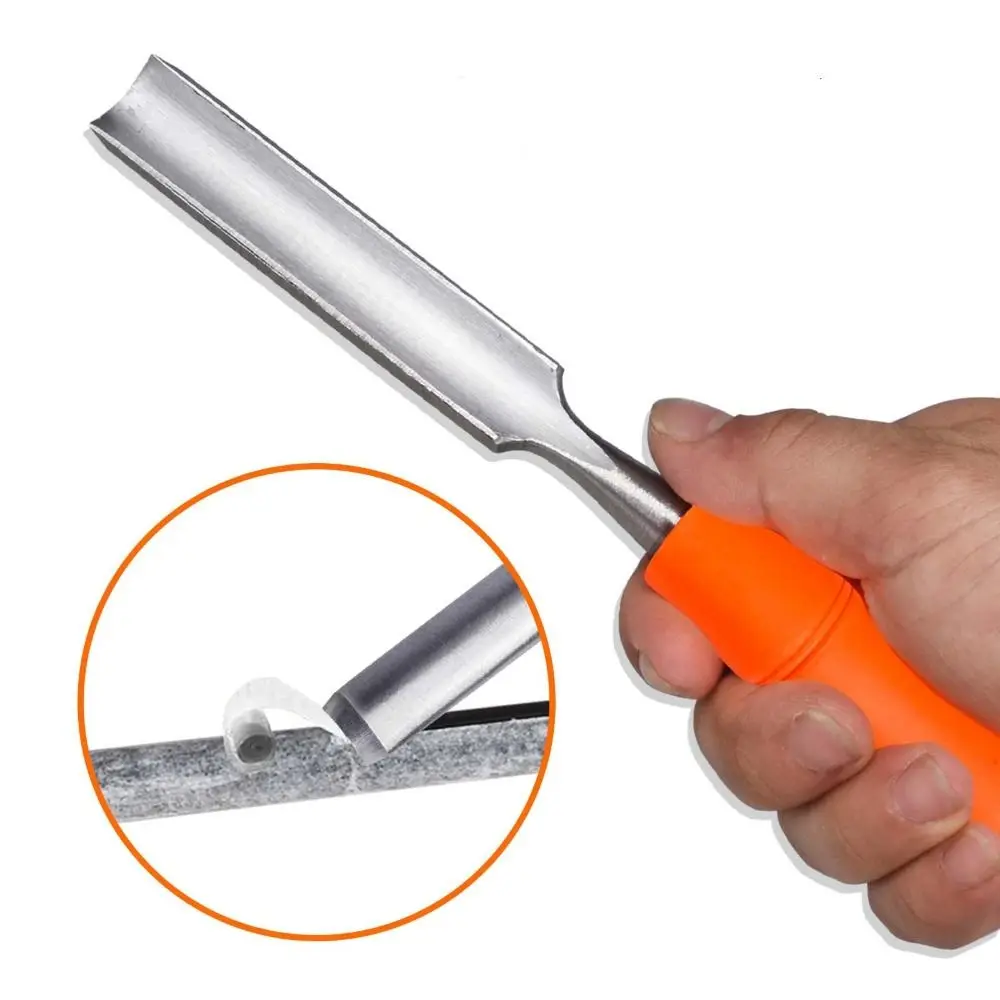 

Tape Stripper Golf Grip Remover Tool Club Protection Replacement Golf Tape Removal Steel Plastic 2-in-1 Golf Stripper Cutter