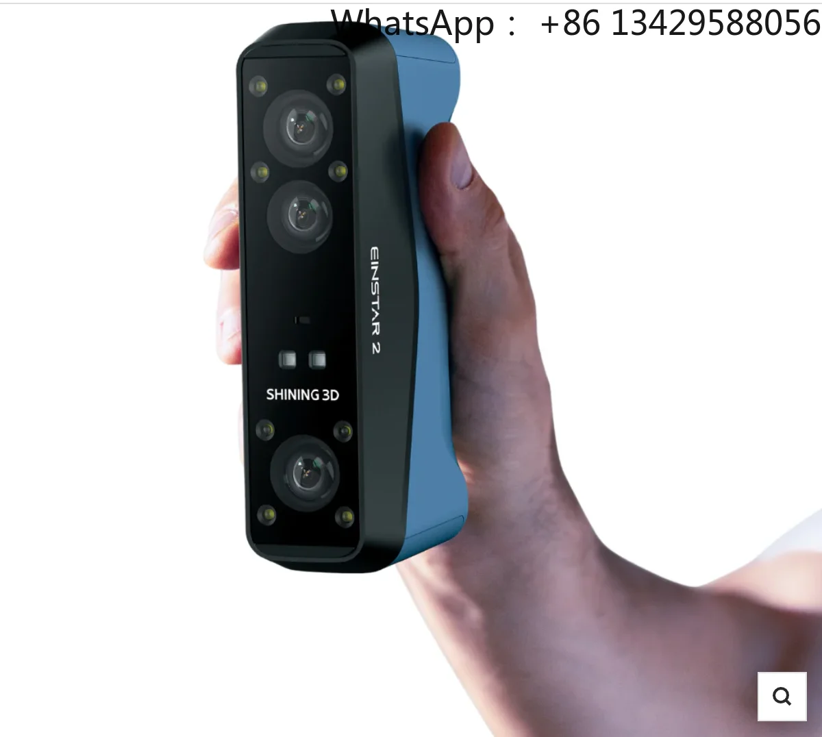SHINNING 3D EINSTAR 2 Wireless 3D Scanner Full-Color Capture Outdoor-Ready USB/WiFi PLA New 1 Year Warranty