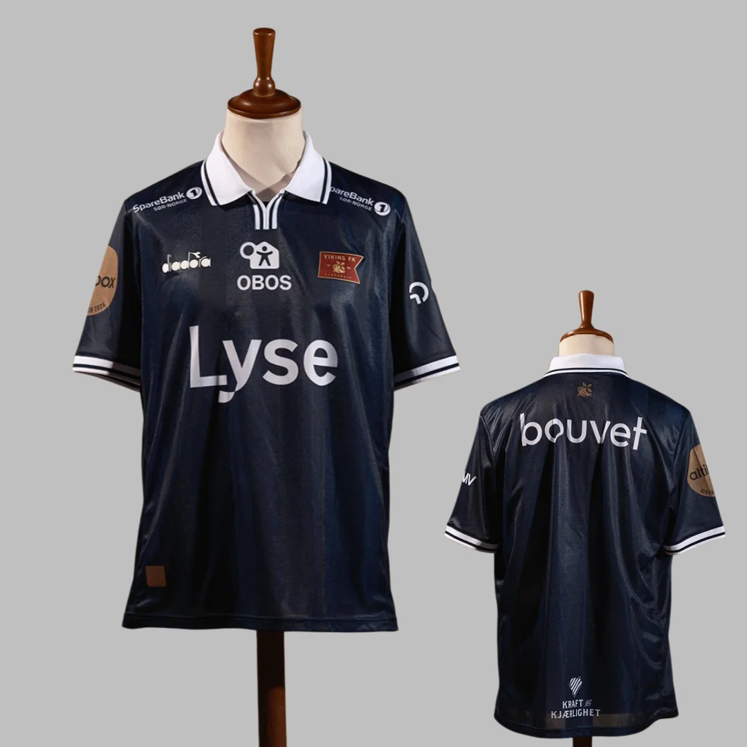 2026/27 Viking FK Retro Polo Collar Football Jersey Unisex 3D Print Shirt Men Summer Sport Quick Drying Jersey Family Matching