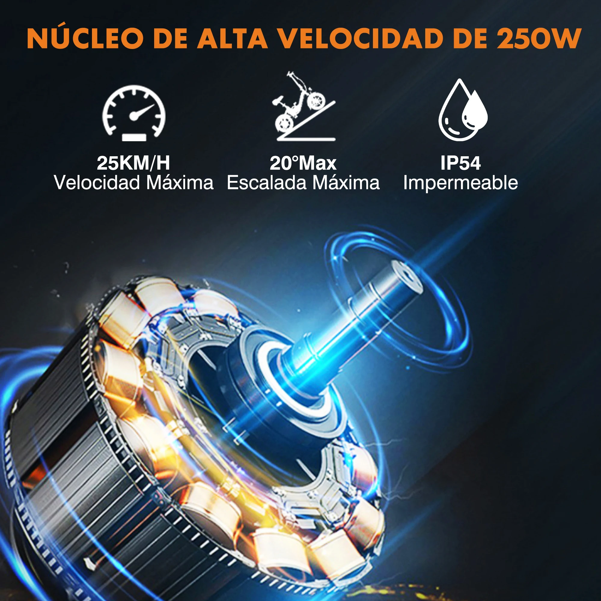 Bicicleta Eléctrica Plegable Bodywel T16pro, Mini Bicicleta Eléctrica de 14 Pulgadas, Motor de 36V 10AH 250W, Bicicleta Eléctrica Portátil para Adultos con Asistencia de Potencia, Stock en la UE