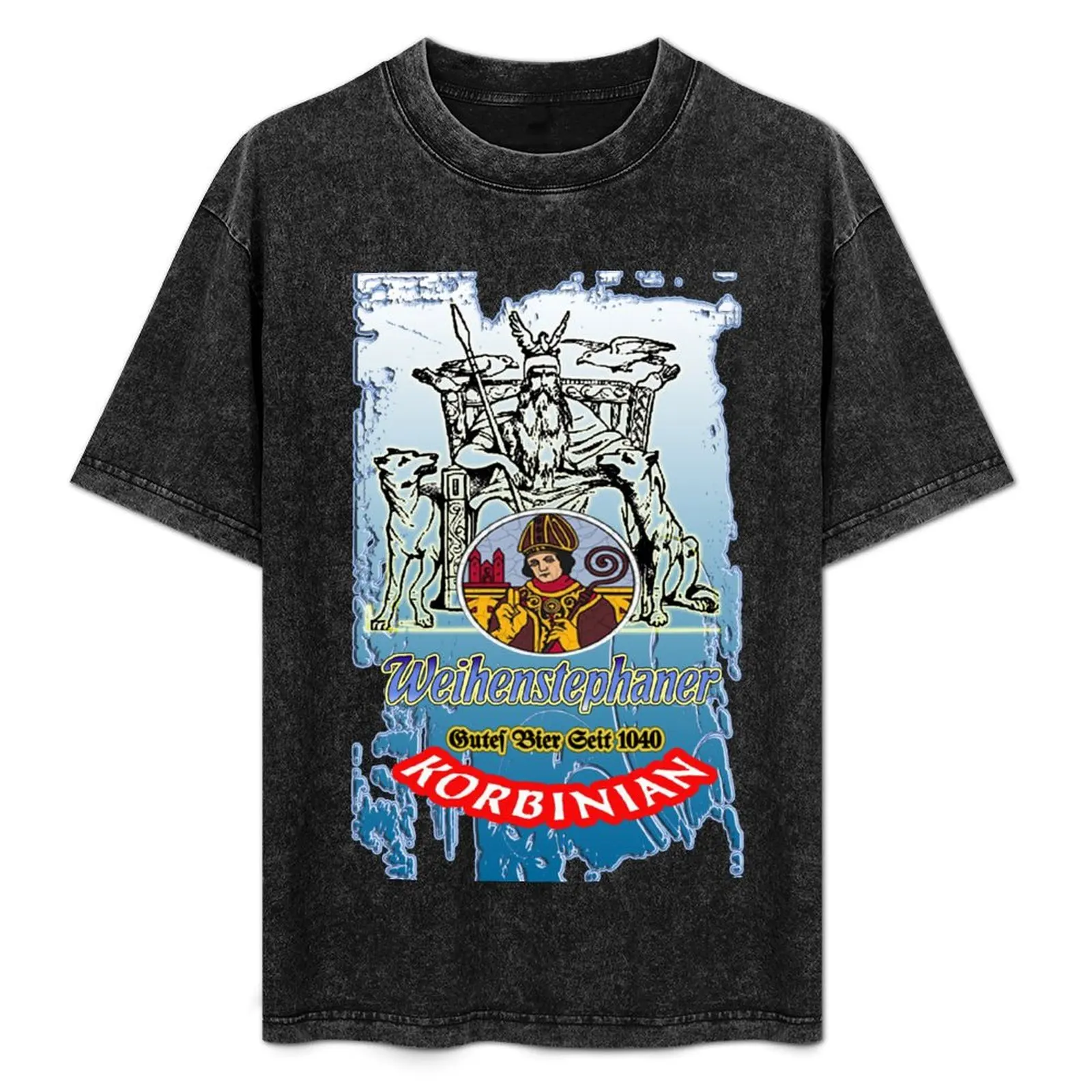 Korbinian Beer, the Best in Europe T-Shirt Modern Style Print T-Shirt