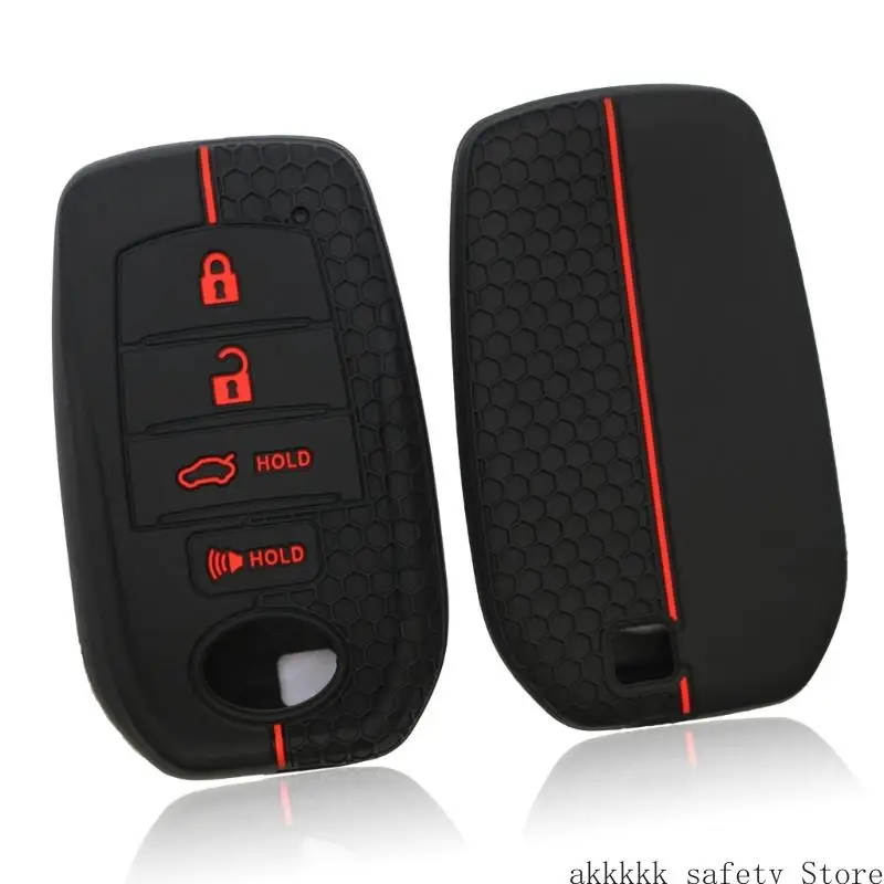 

XXFF Амортизаторы Силиконовый чехол для ключей с 4 кнопками для ключей от автомобиля