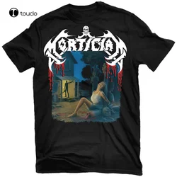 Mortician T-shirt de Algodão para Adultos e Adolescentes, Impressão Digital Unisex, Motosserra Discurso, Camiseta Nova, Personalizado