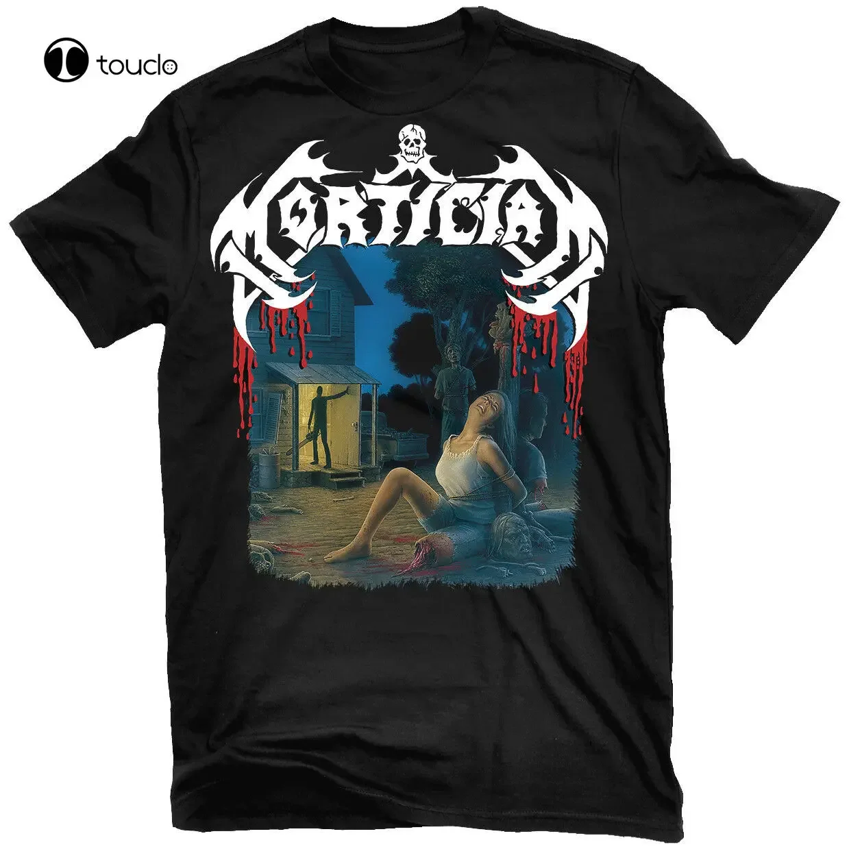 New Mortician Chainsaw Dismemberment T-Shirt New Tee Shirt Cotton T Shirt Custom Aldult Teen Unisex Digital Printing Tee Shirt