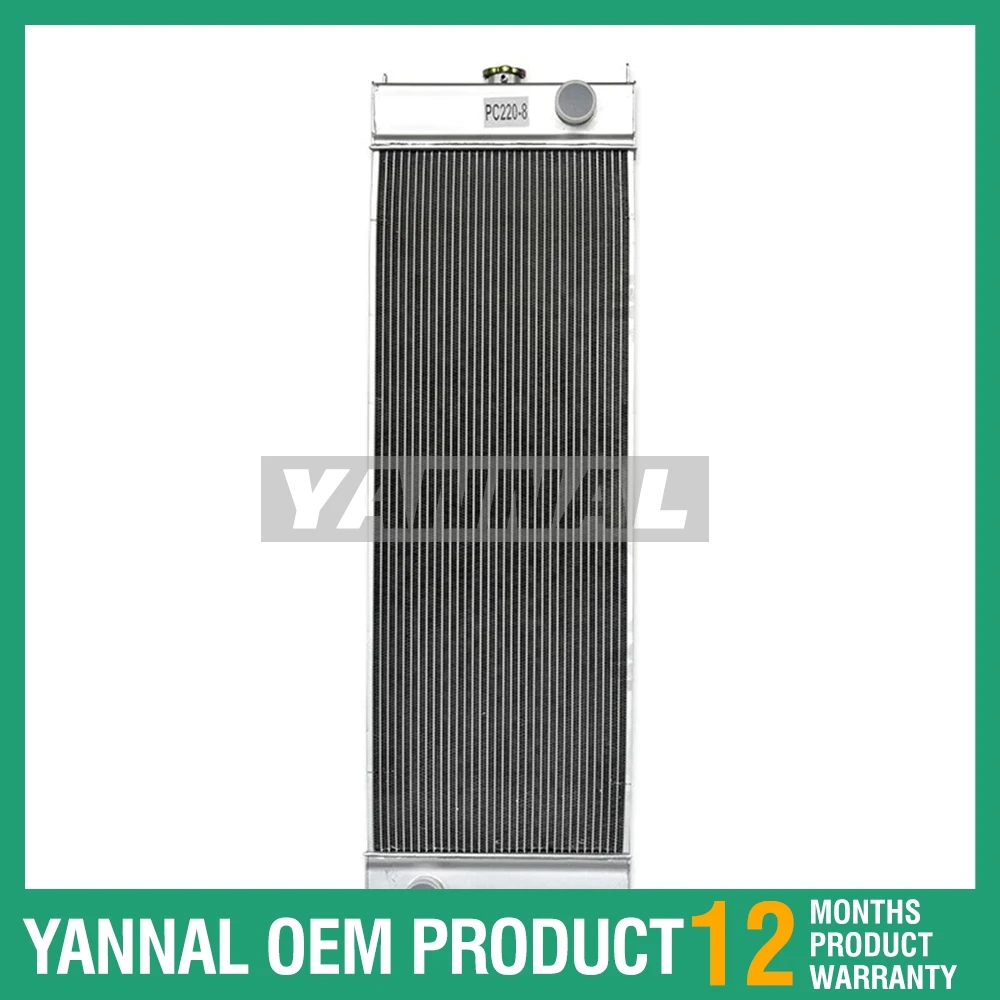 with premium 206-03-21411 RADIATOR CORE For Komatsu PC200-8 PC210-8 6D107