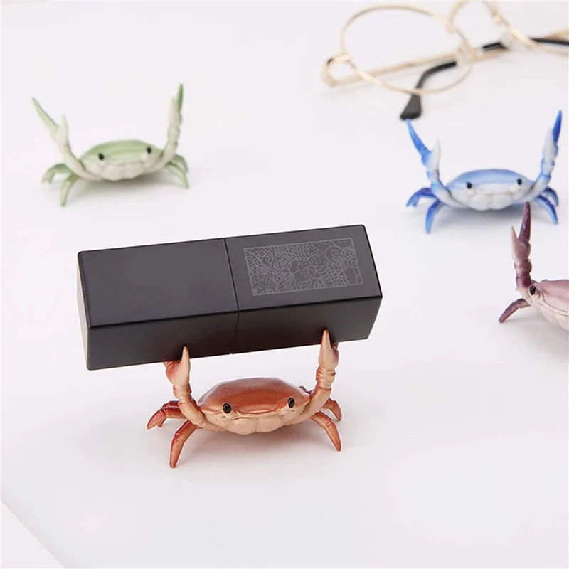 Easy to Hold Useful Weightlifting Crab Pen Holder Bright Color Crab Pen Holder Simulation for Students