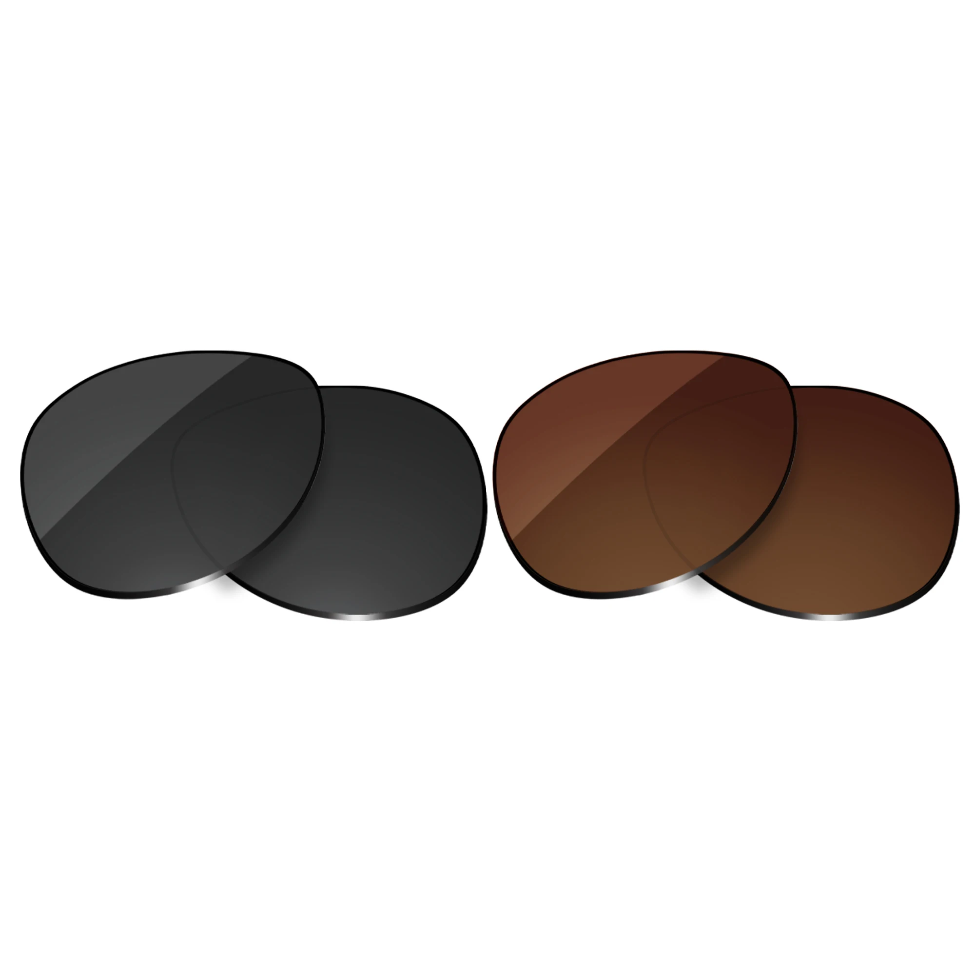 OOWLIT Polarized Lenses Replacements For Maui Jim Castles MJ728 61mm Sunglasses