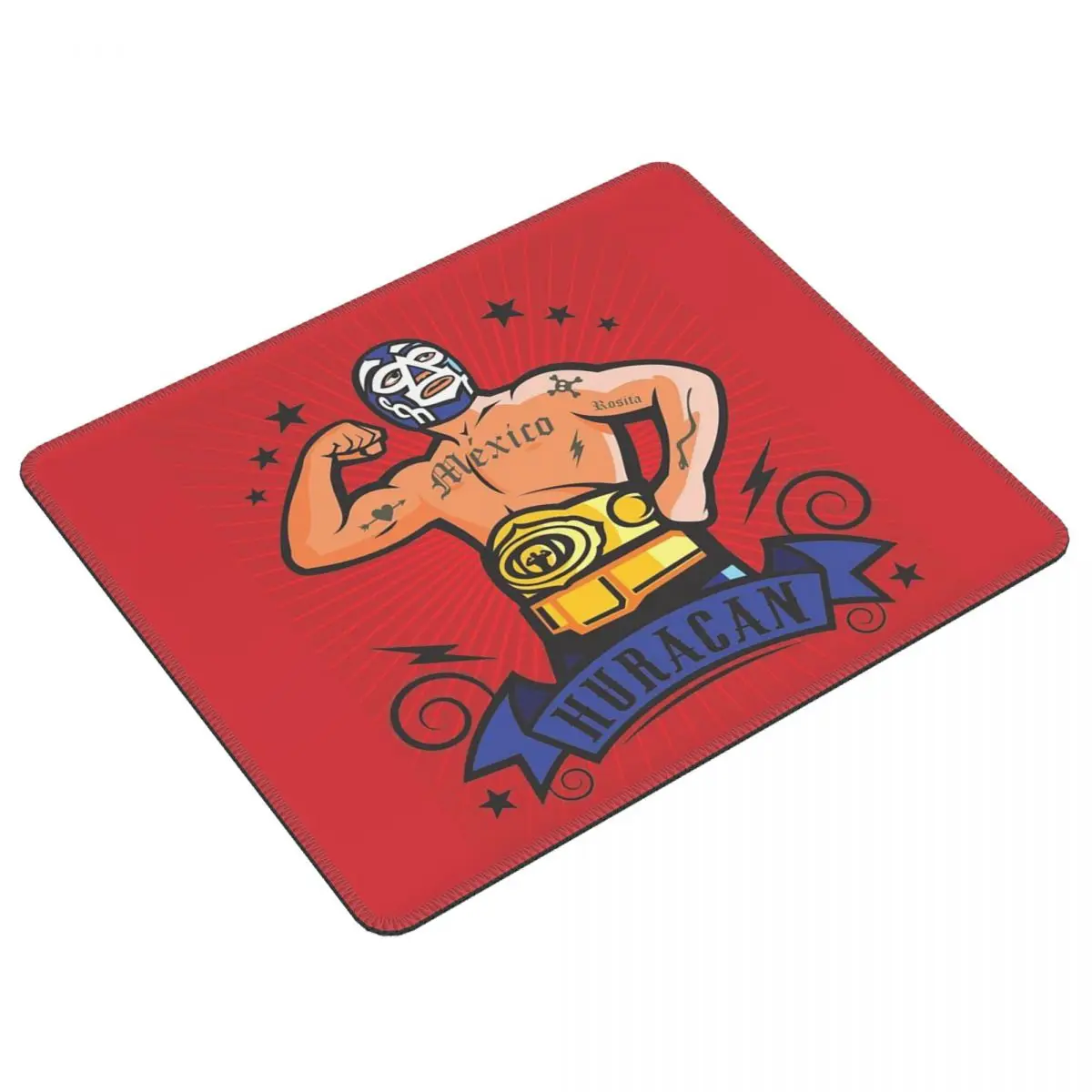 Multi-size Mouse Pad Colorful Mexican Wrestler Luchador Gamer PC Laptop Mats Keyboard Carpet Computer Gaming