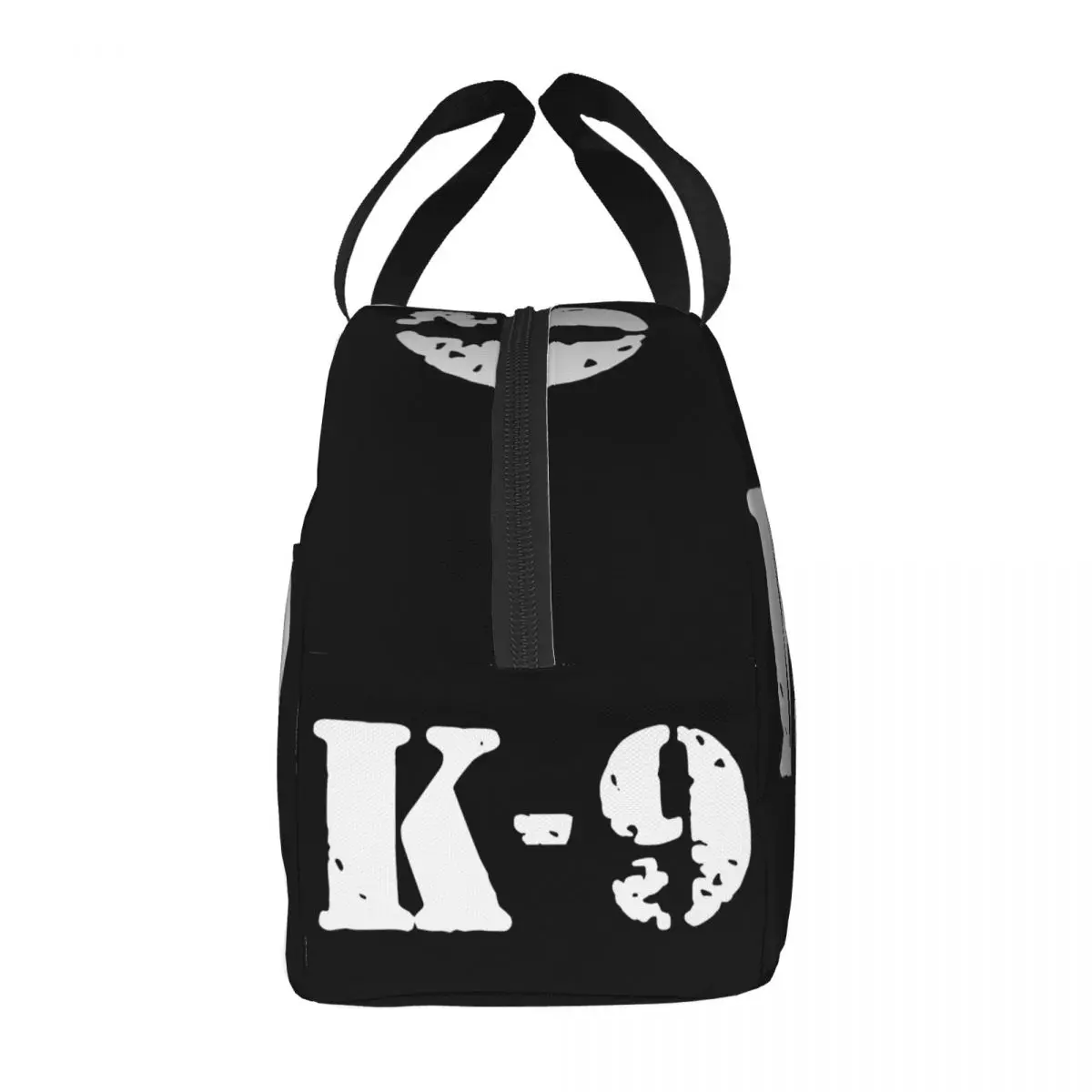 Custom K9 Dog Insulated Lunch Bag for Women Waterproof Cooler Thermal Bento Box Kids School Children