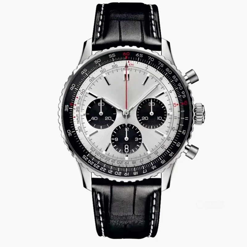 2026 hoogwaardig vrijetijdshorloge, multifunctioneel quartz chronograafhorloge voor heren, AAA, VK63 uurwerk AAAAA
