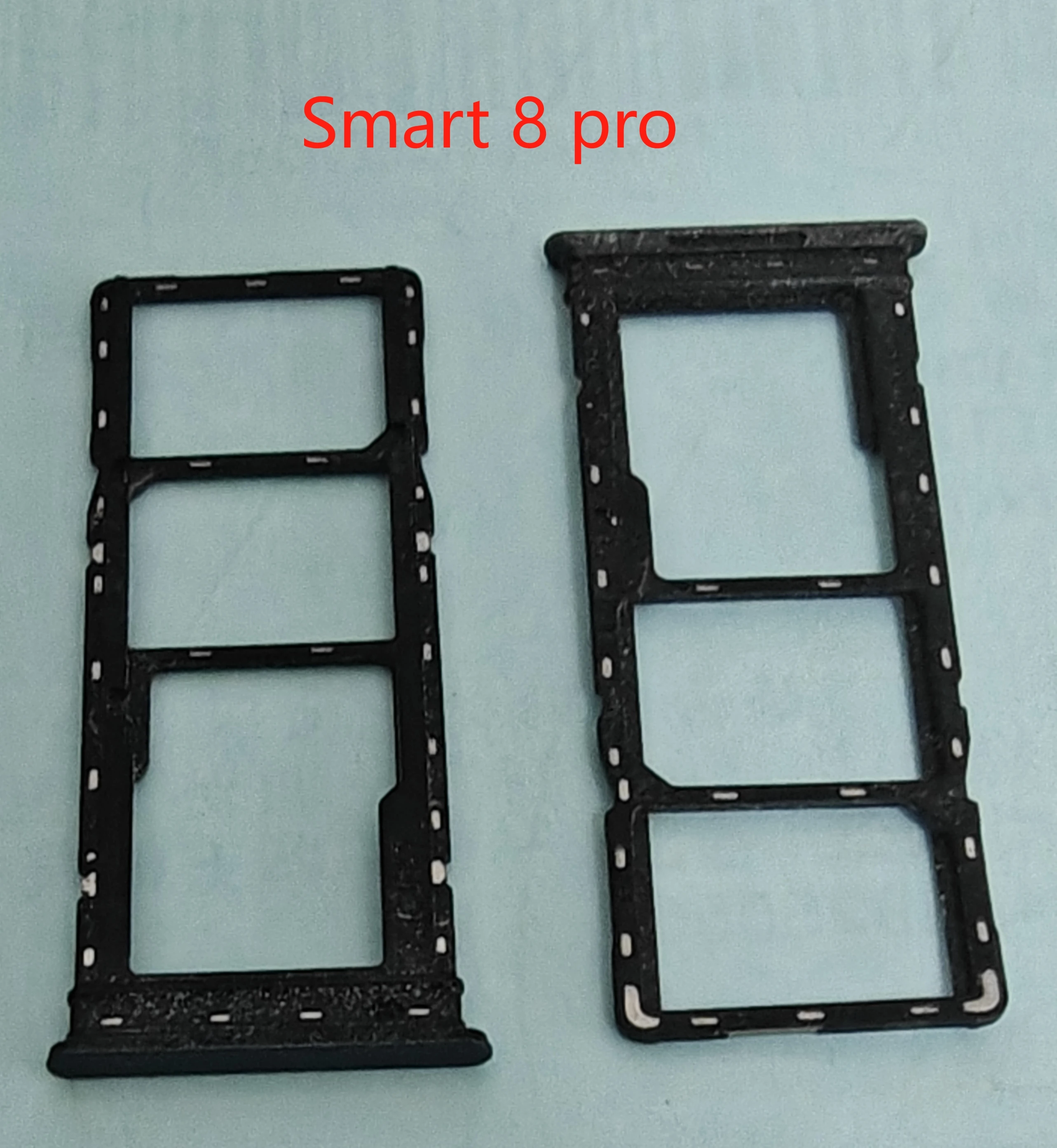 

5PCS SIM dual card slot with waterproof ring for infinix smart 7 smart 8 pro Ultra